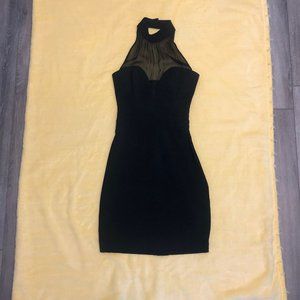 Guess by Marciano Black Halter Dress